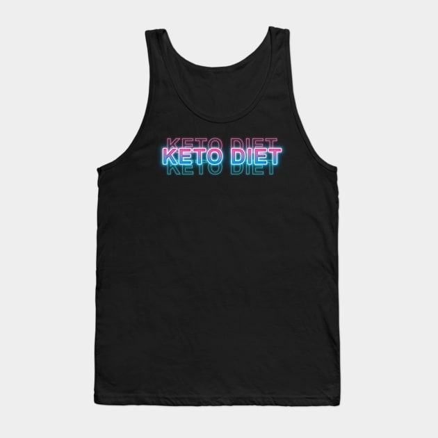 Keto Diet Tank Top by Sanzida Design